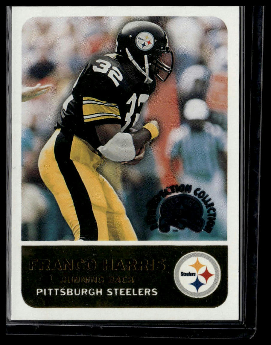 2000 Fleer Greats of the Game #4RC Franco Harris Retrospection Collection