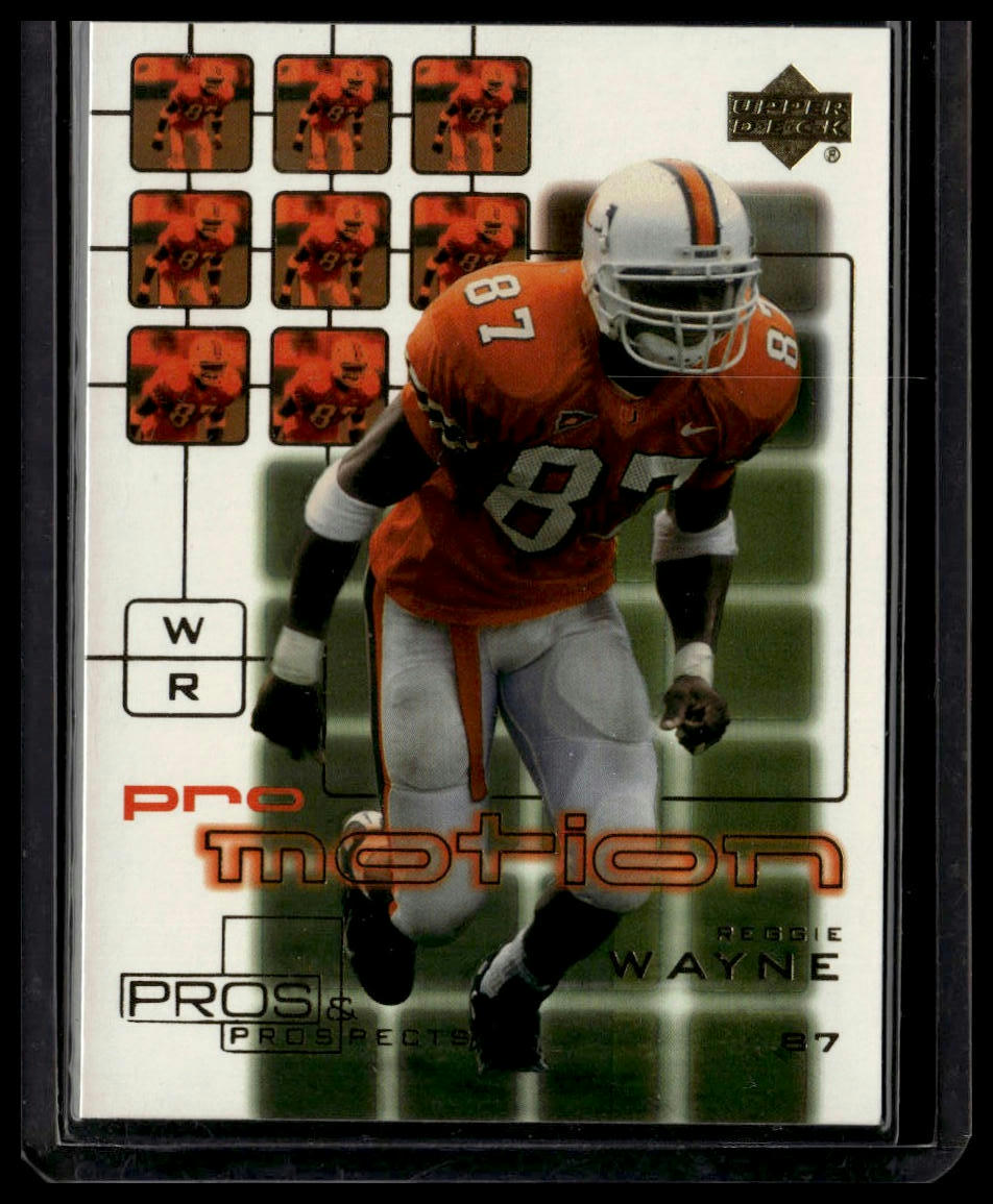2001 Upper Deck Pros & Prospects #PM3 Reggie Wayne ProMotion