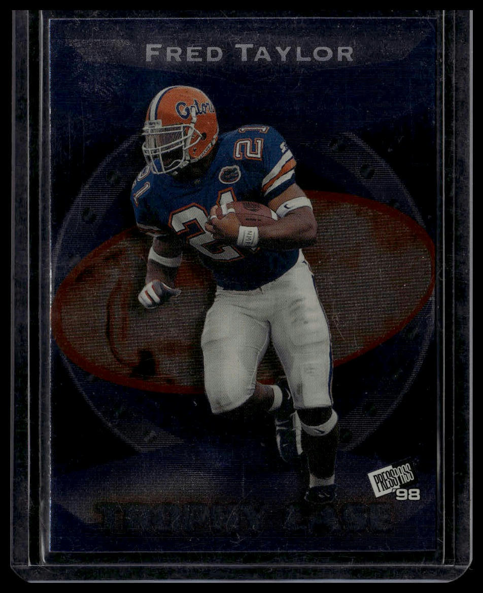 1998 Press Pass #TC8 Fred Taylor Trophy Case