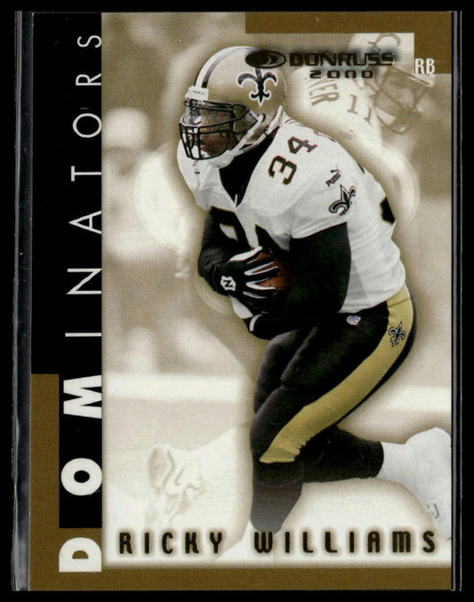 2000 Donruss #D-17 Ricky Williams Dominators #/5000