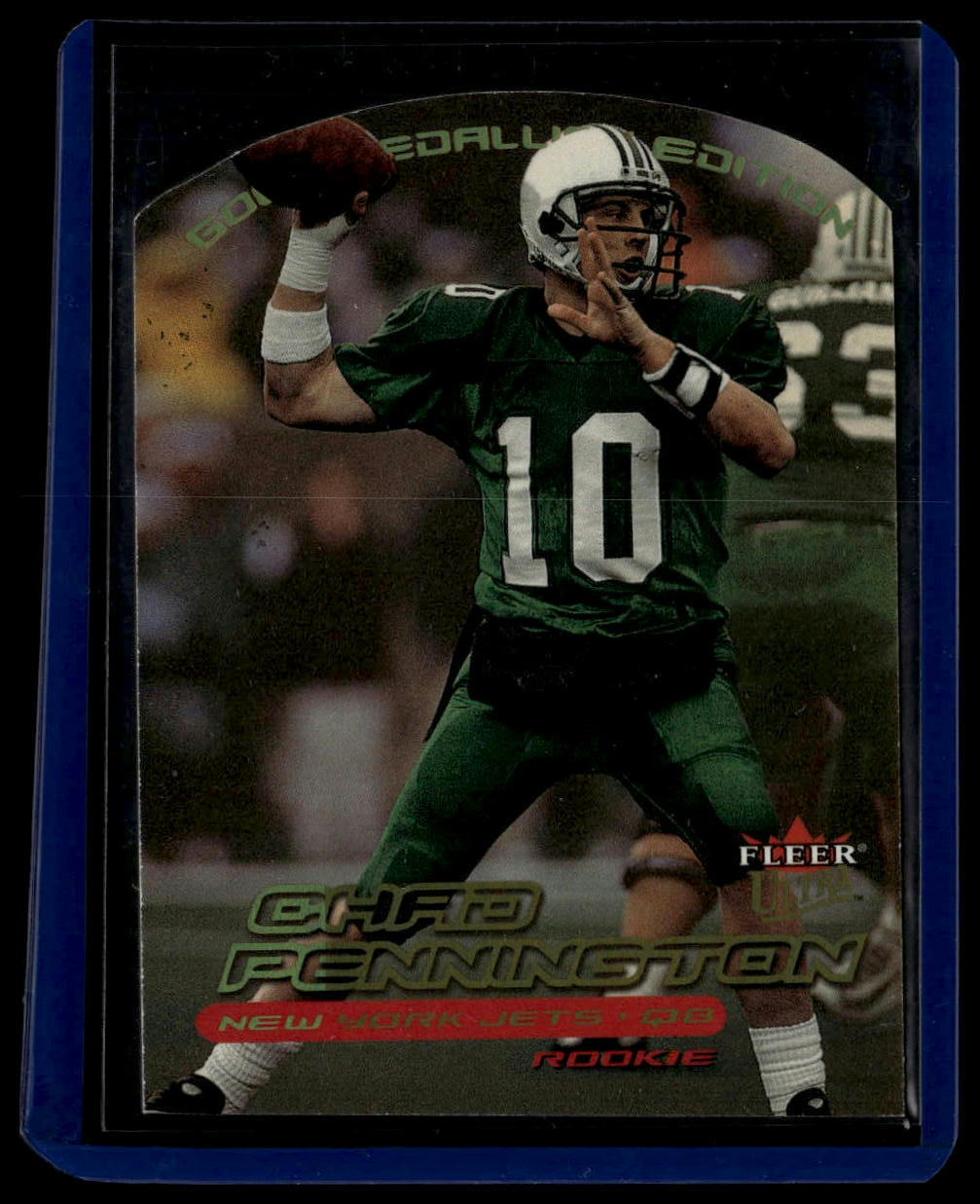 2000 Ultra #226G Chad Pennington Gold Medallion