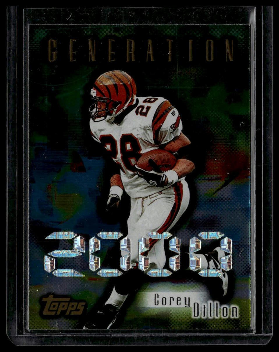 1998 Topps #GE3 Corey Dillon Generation 2000