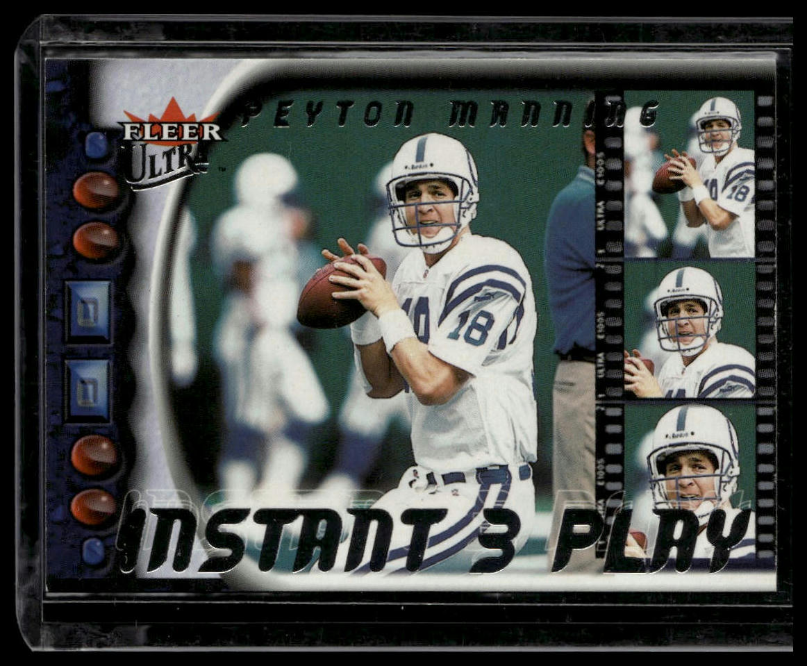 2000 Ultra #1 IP Peyton Manning Instant Three Play