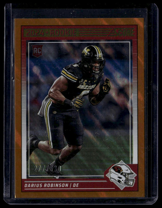 2024 Score #326 Darius Robinson Lava #/630