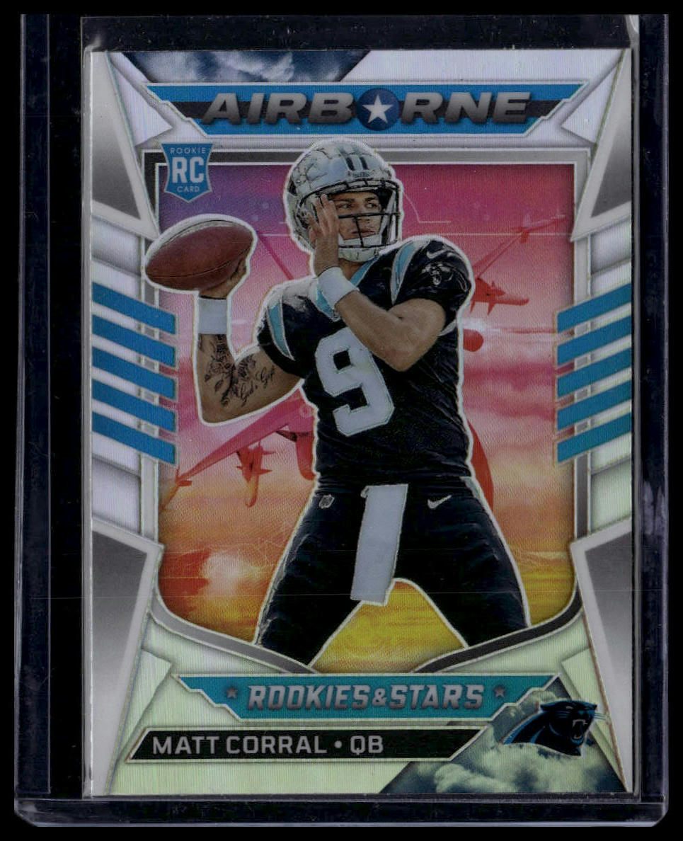 2022 Panini Rookies & Stars #AI-20 Matt Corral Airborne Silver