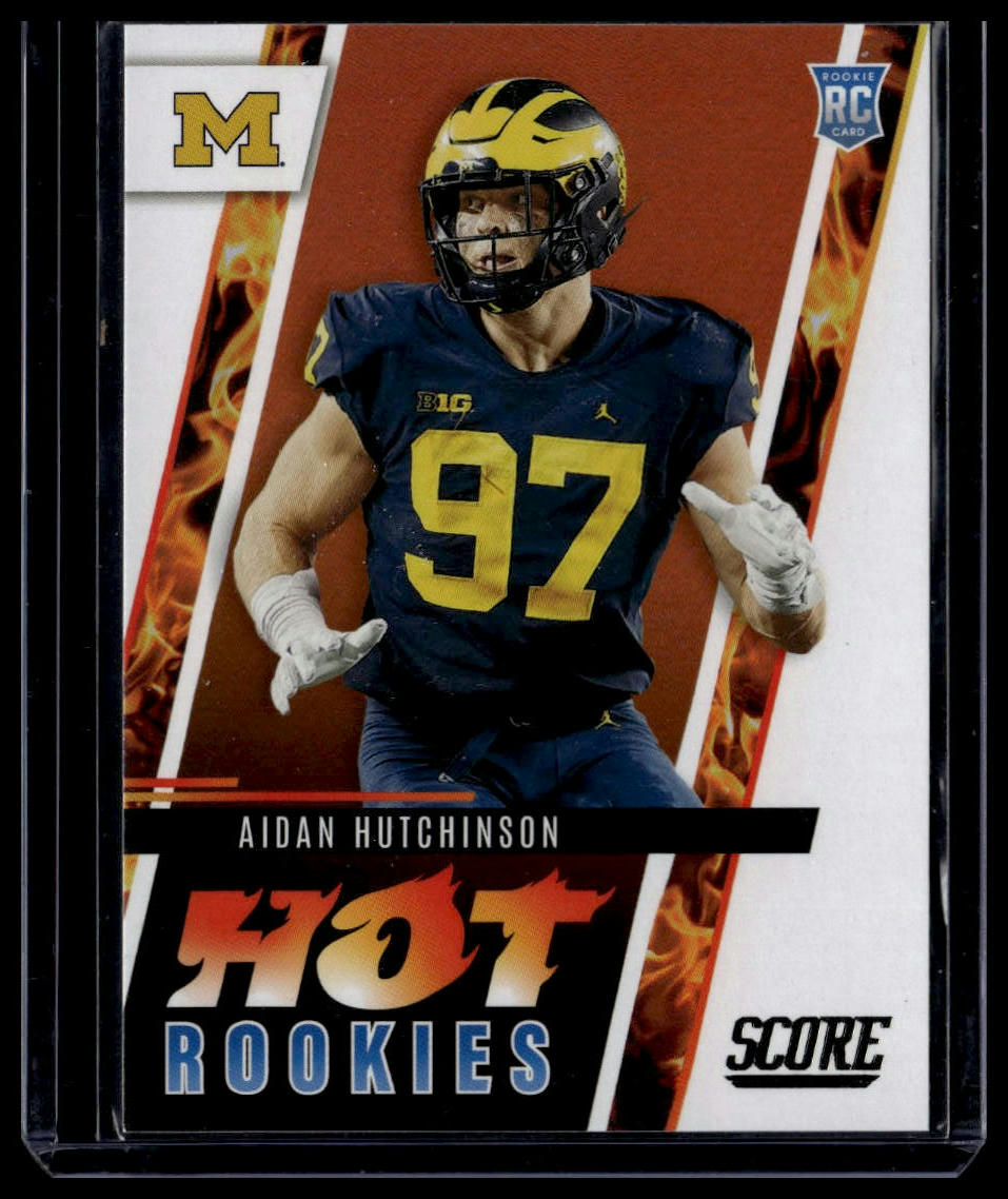 2022 Score #HR6 Aidan Hutchinson Hot Rookies