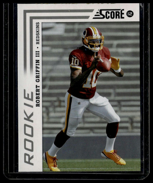 2012 Score #368 Robert Griffin III Scorecard