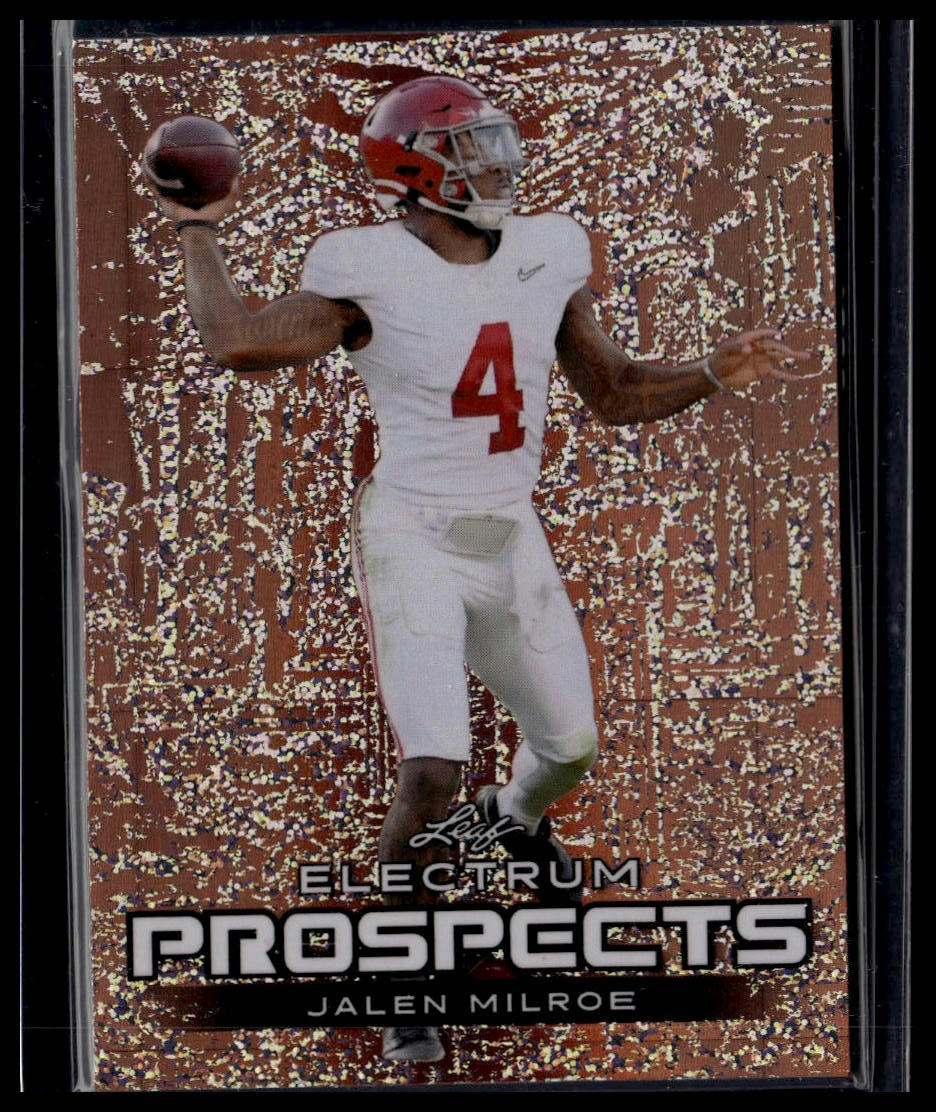 2024 Leaf Electrum - Bronze #175 Jalen Milroe #/45