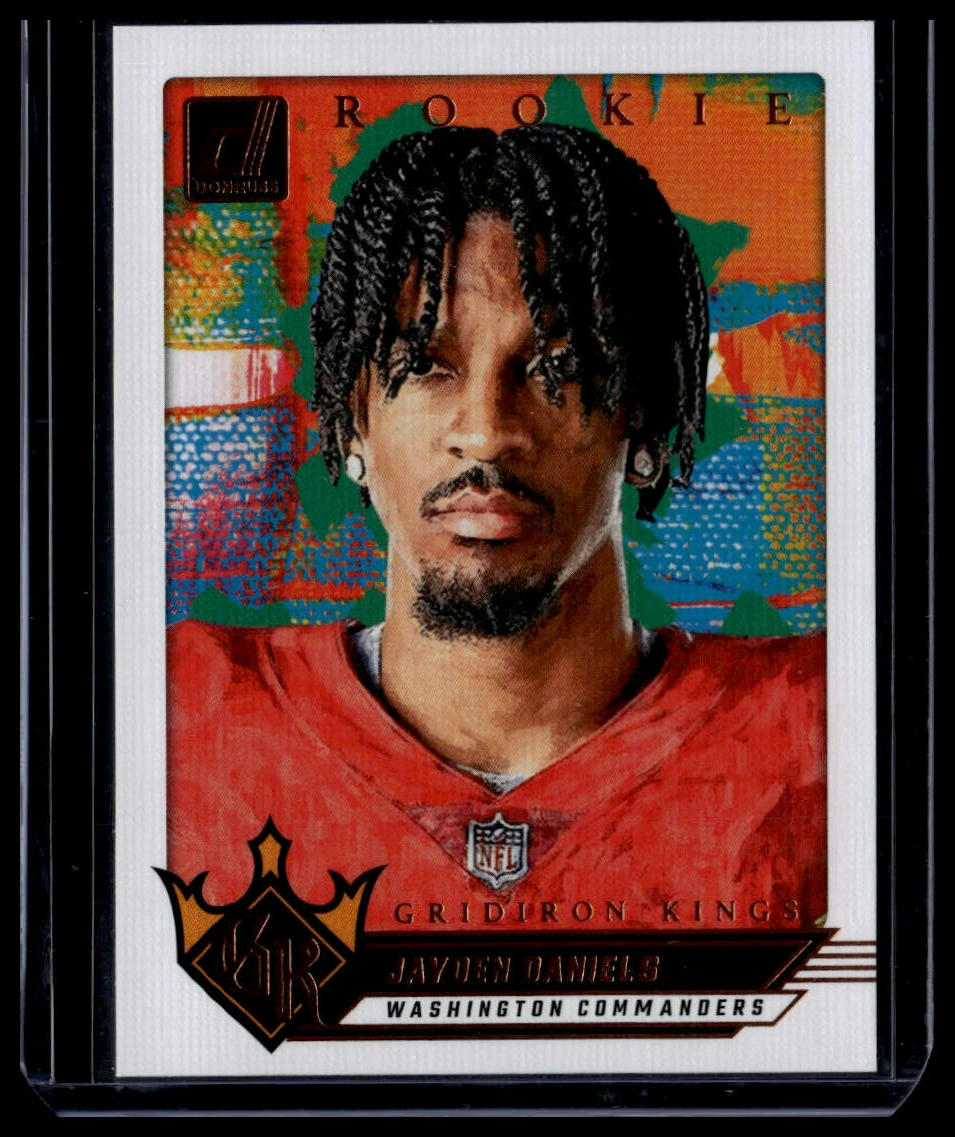 2024 Donruss #1 Jayden Daniels Rookie Gridiron Kings
