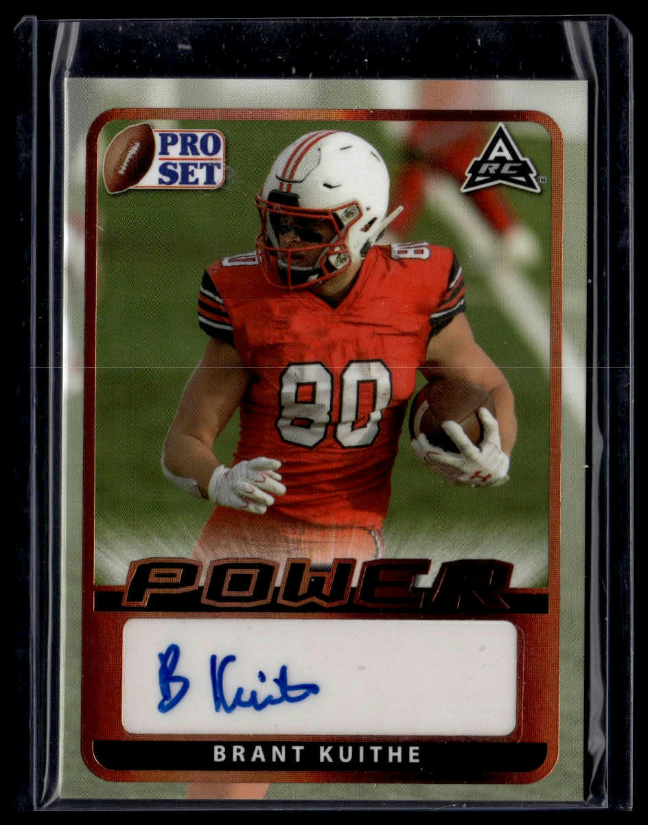 2021 Pro Set Power #BA-BK1 Brant Kuithe