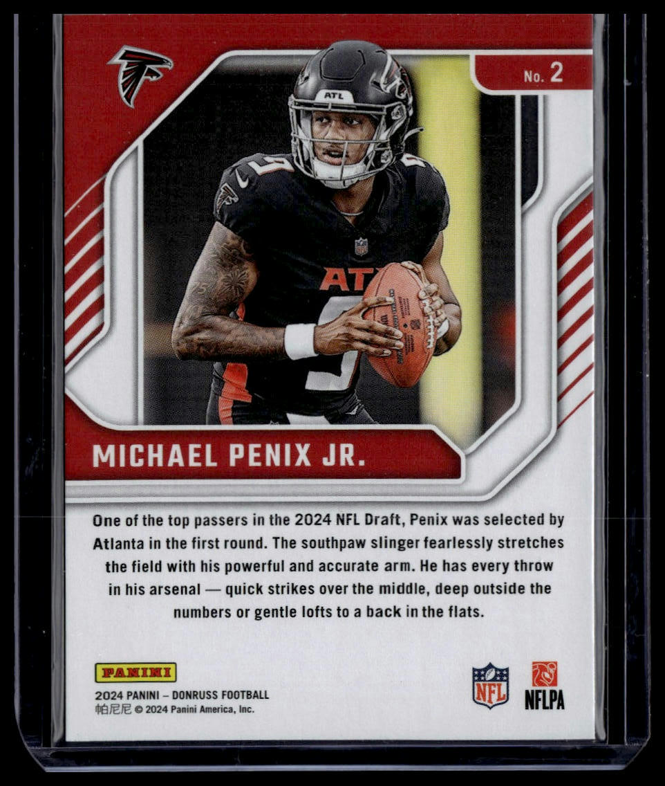 2024 Donruss #2 Michael Penix Jr. The Elite Series Rookies
