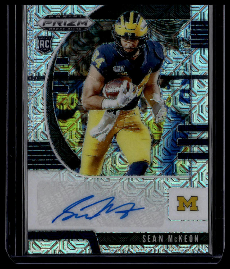 2020 Panini Prizm Draft #207 Sean McKeon Mojo Autographs /49