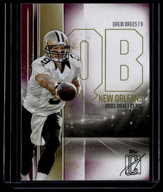 2024 Topps Signature Class #35 Drew Brees Magenta #/250