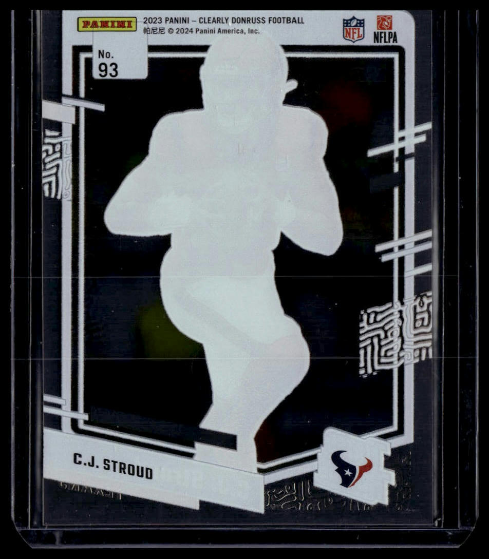 2023 Clearly Donruss #93 C.J. Stroud