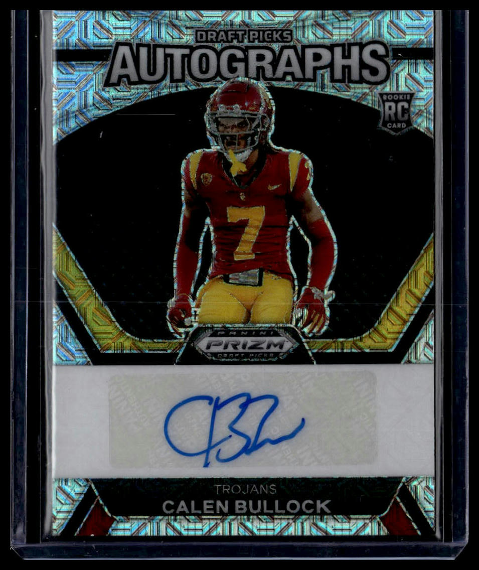 2024 Panini Prizm Draft Picks #DPA-CBK Calen Bullock Autographs Mojo /25