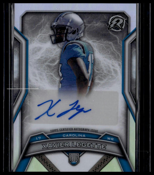 2024 Topps Resurgence #RRS-XL Xavier Legette Resurgence Rookie Signatures