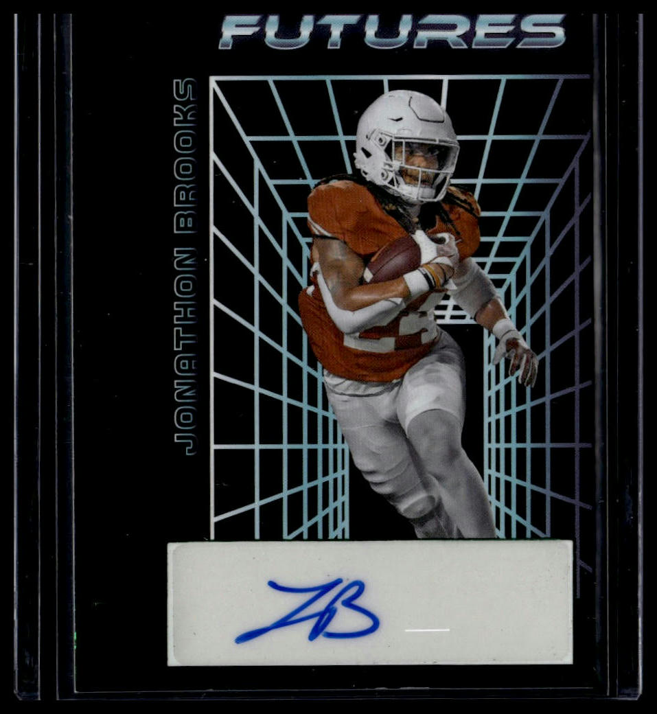 2024 Leaf Futures #A-JB1 Jonathan Brooks Autographs Green #/25