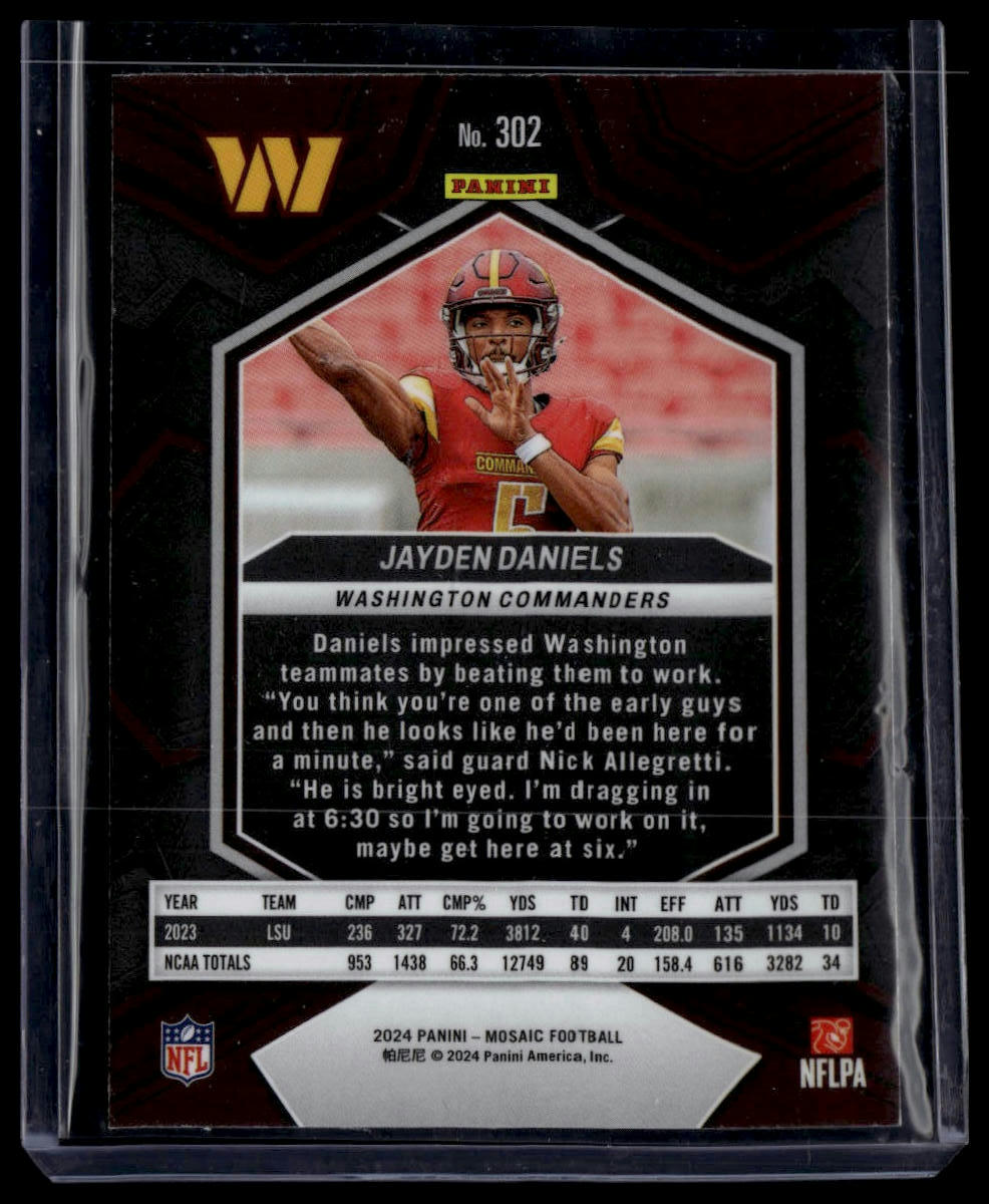 2024 Panini Mosaic #302 Jayden Daniels