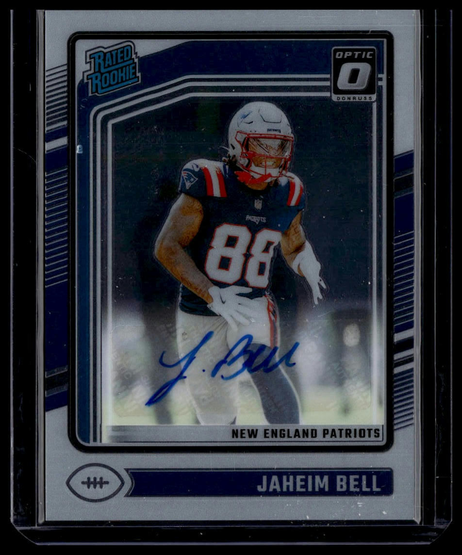 2024 Donruss Optic #238 Jaheim Bell Rated Rookies Autographs #/325