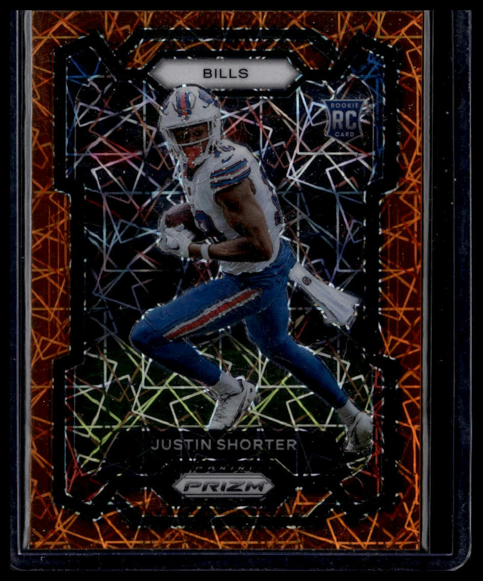 2023 Panini Prizm #310 Justin Shorter Lazer