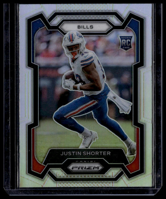 2023 Panini Prizm #310 Justin Shorter Silver