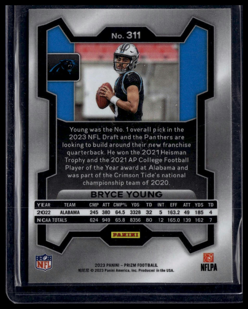 2023 Panini Prizm #311 Bryce Young