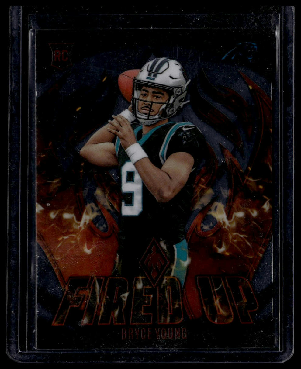 2023 Panini Phoenix #FU-4 Bryce Young Fired Up