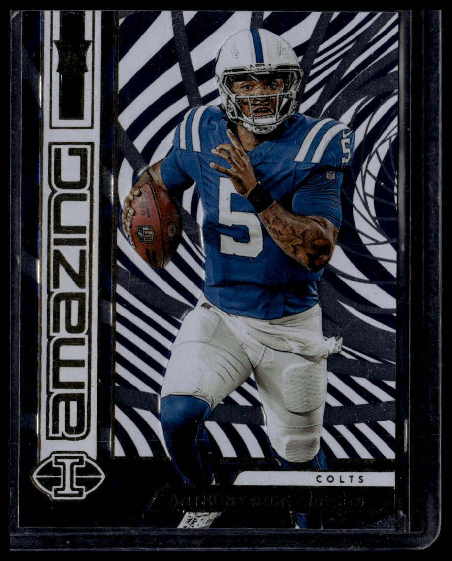 2023 Panini Illusions #16 Anthony Richardson Amazing