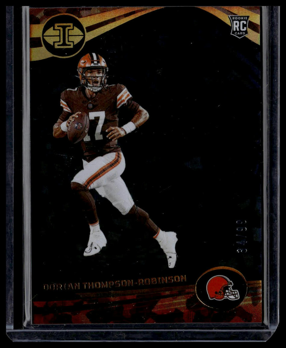 2023 Panini Illusions #26 Dorian Thompson-Robinson Black Ice /99