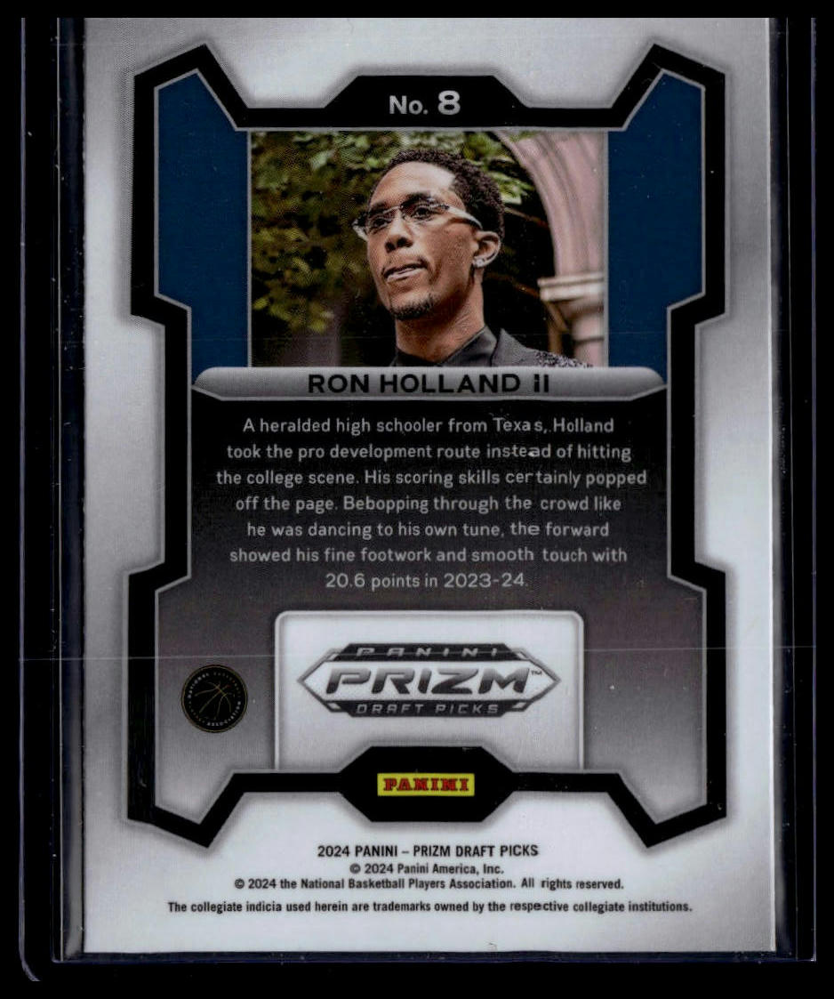 2024 Panini Prizm Draft Picks #8 Ron Holland II