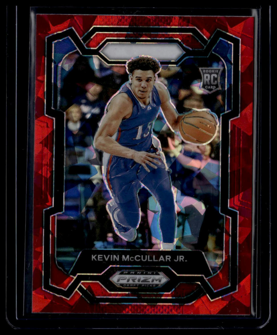 2024 Panini Prizm Draft Picks #19 Kevin McCullar Jr. Prizms Red Ice