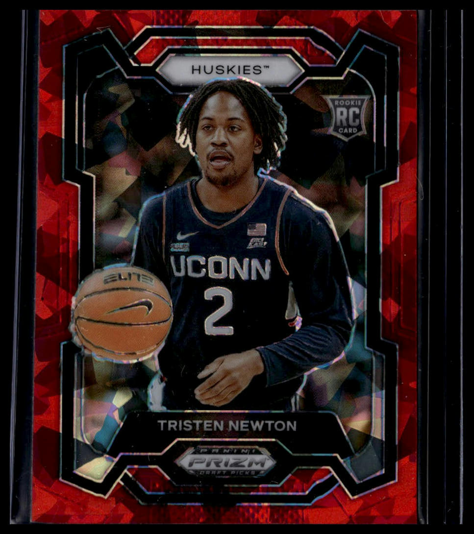 2024 Panini Prizm Draft Picks #51 Tristen Newton Prizms Red Ice