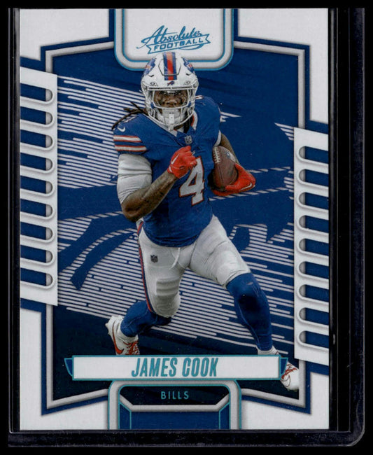 2023 Panini Absolute #41 James Cook Blue