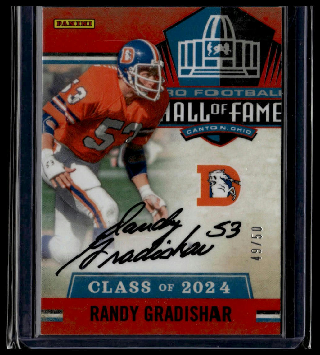 2025 #RG Randy Gradishar Hall of Fame Auto /50