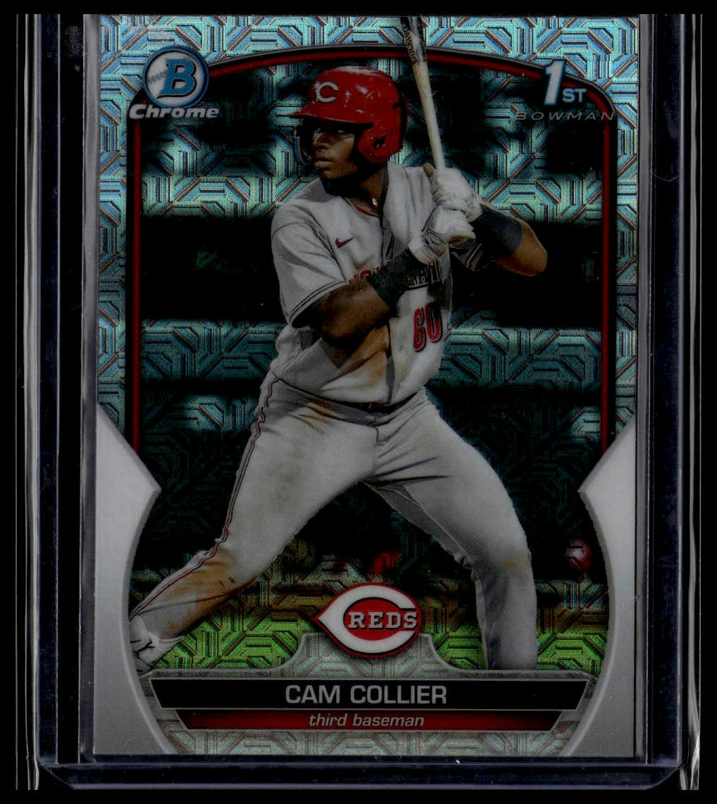 2023 Bowman #BCP-125 Cam Collier Chrome Prospects Mojo Refractors
