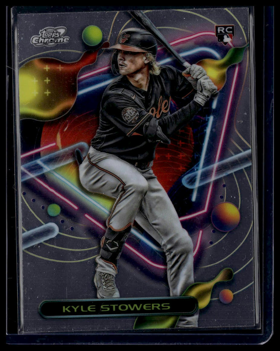 2023 Topps Chrome Cosmic #40 Kyle Stowers