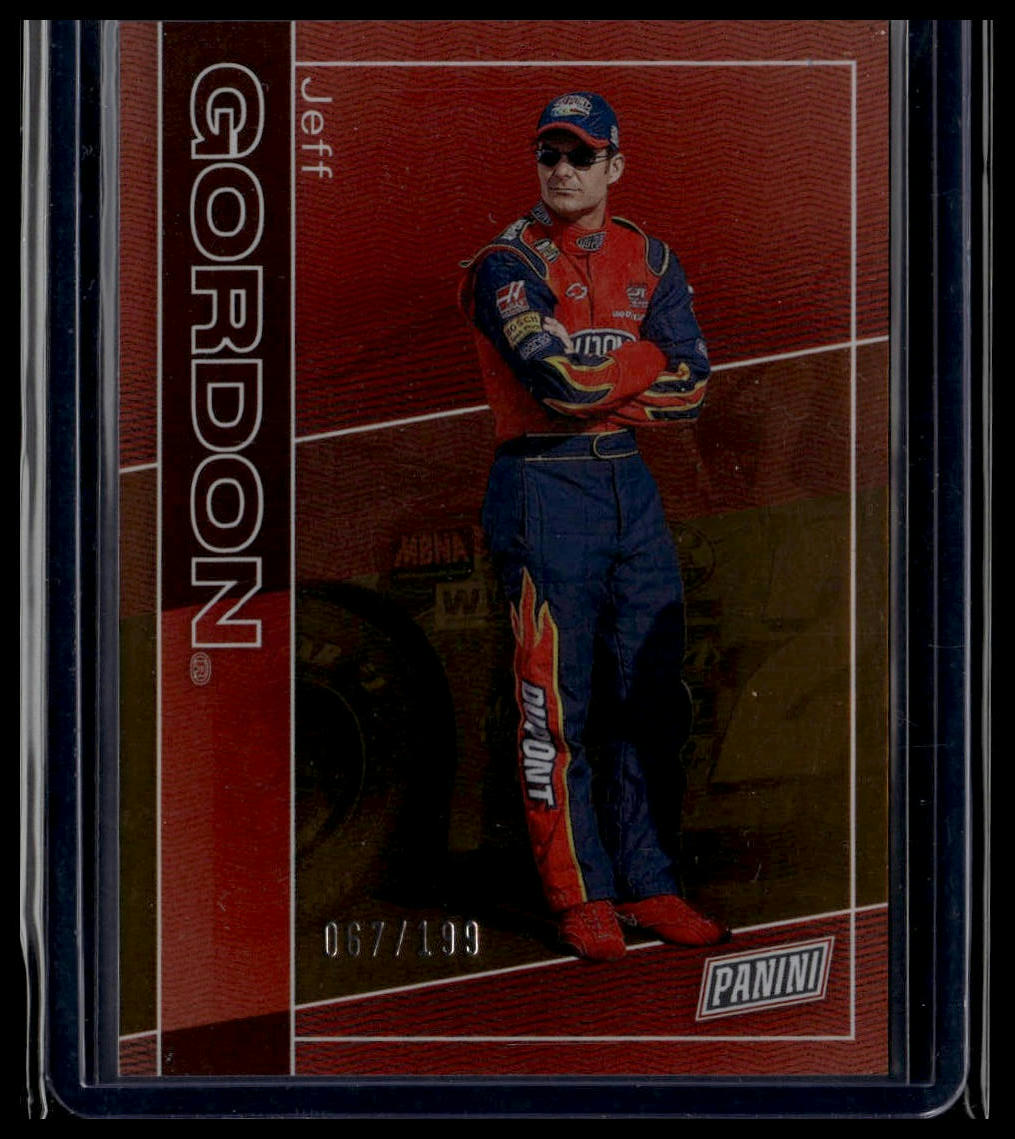 2025 Panini National Convention Silver Packs #35 Jeff Gordon Orange #/199