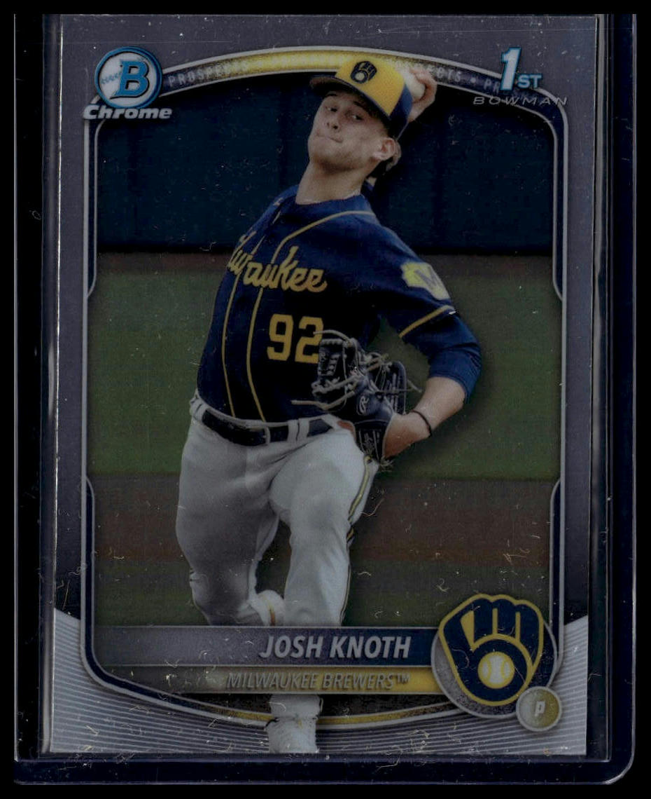 2025 Bowman #BCP-136 Josh Knoth Chrome Prospects