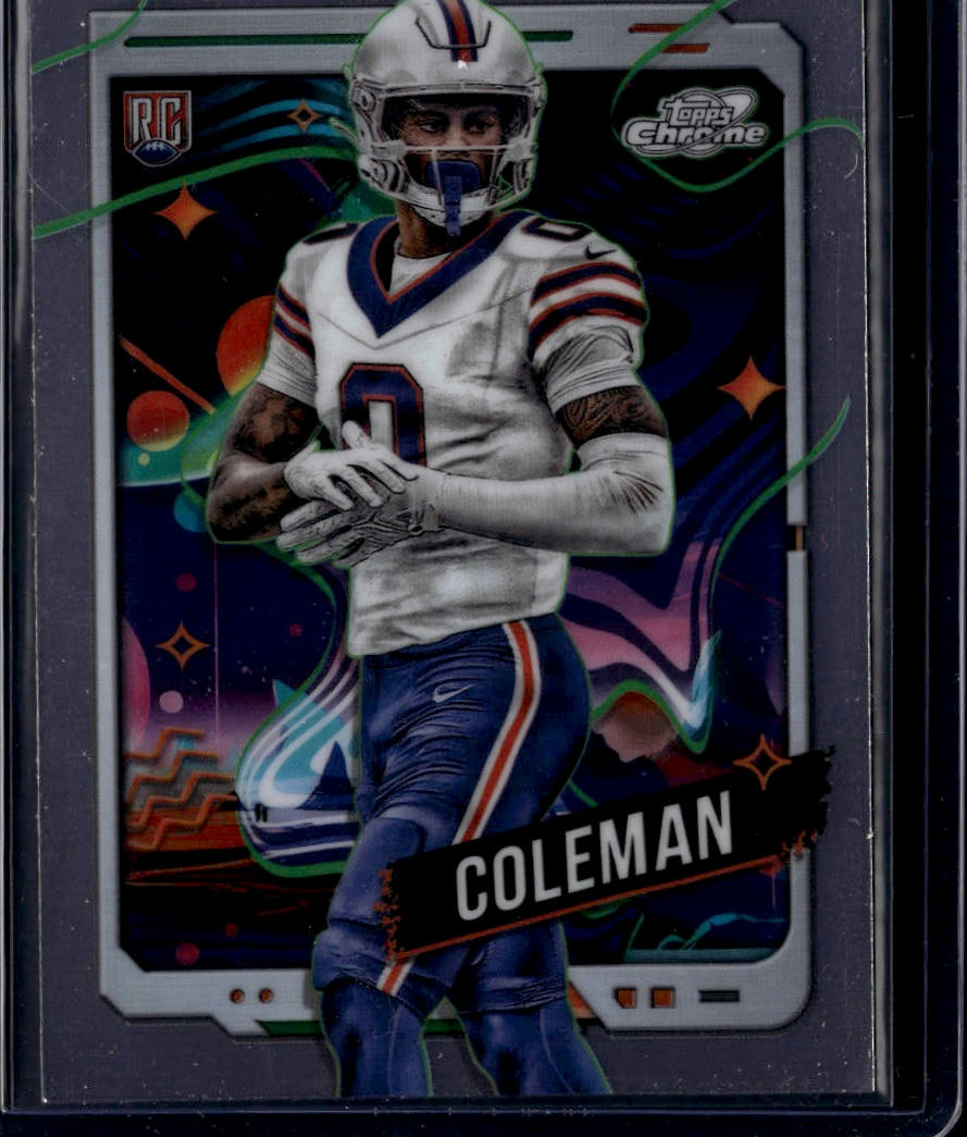 2024 Topps Chrome Cosmic #111 Keon Coleman