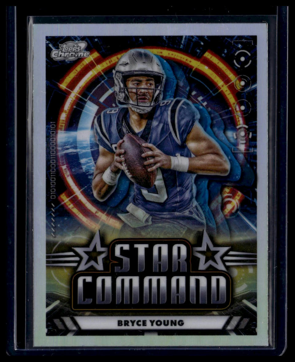 2024 Topps Chrome Cosmic #SC-4 Bryce Young Star Command
