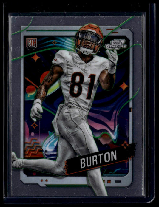2024 Topps Chrome Cosmic #120 Jermaine Burton