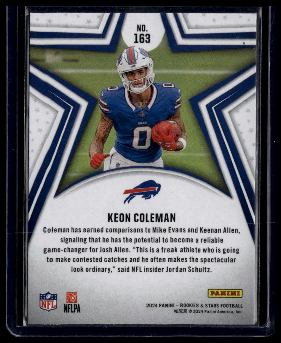 2024 Panini Rookies & Stars #163 Keon Coleman