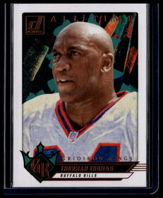 2024 Donruss #6 Thurman Thomas All-Time Gridiron Kings