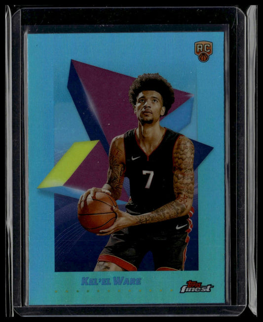 2024-25 Finest #52 Kel'el Ware Sky Blue Refractor
