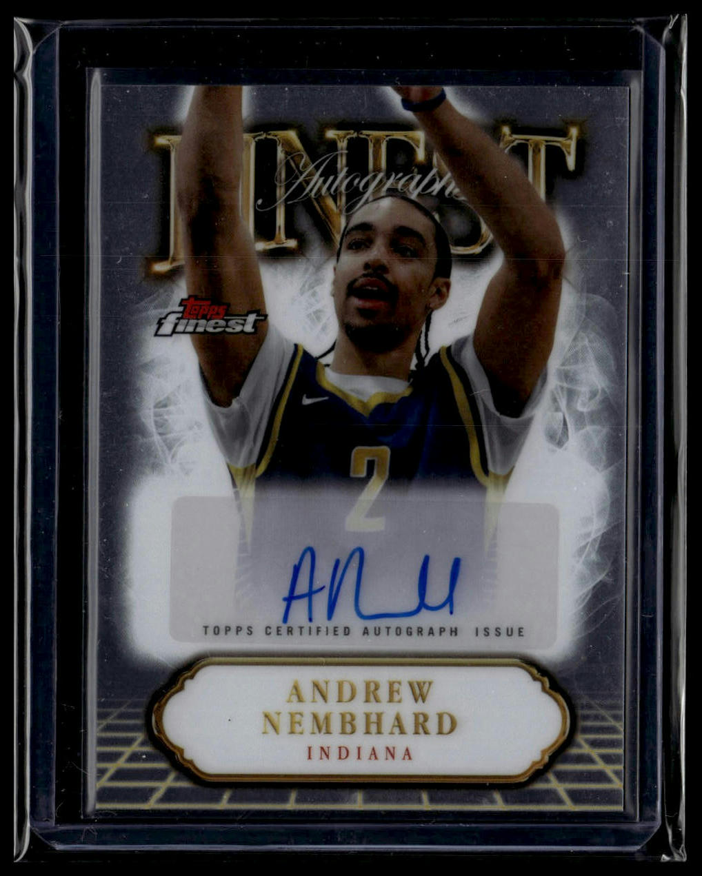 2024-25 Finest #FA-ANE Andrew Nembhard Finest Autographs