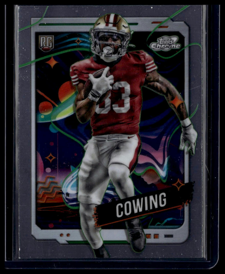 2024 Topps Chrome Cosmic #183 Jacob Cowing