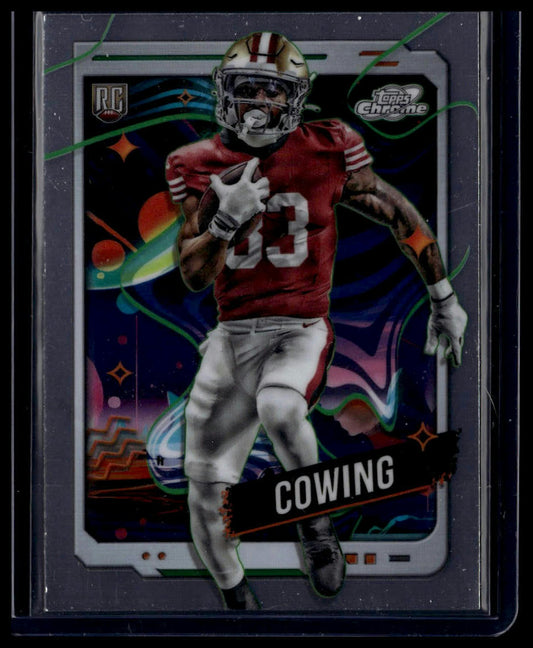 2024 Topps Chrome Cosmic #183 Jacob Cowing