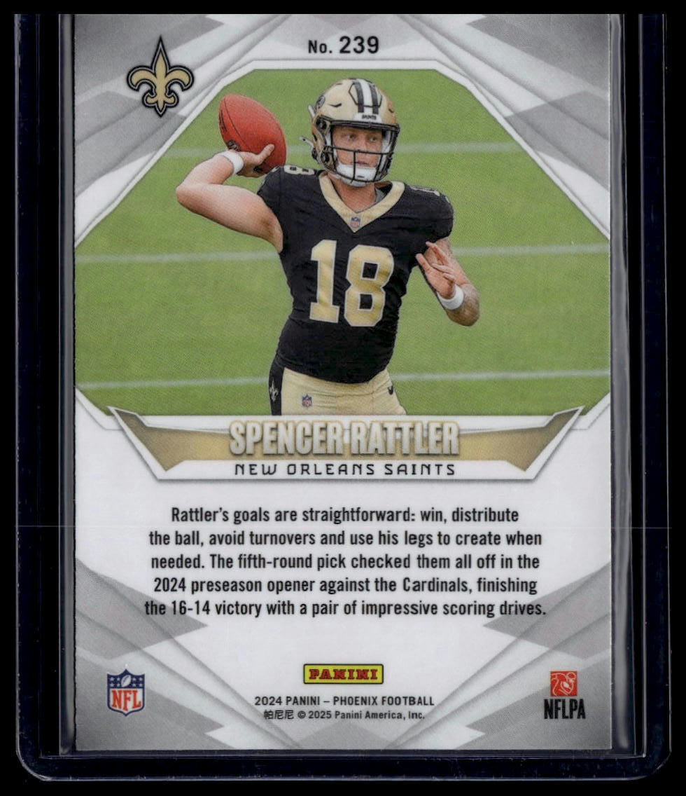 2024 Panini Phoenix #239 Spencer Rattler