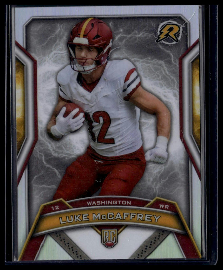 2024 Topps Resurgence #197 Luke McCaffrey Refractor