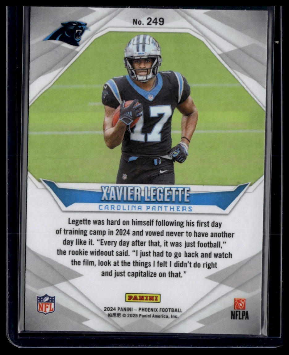 2024 Panini Phoenix #249 Xavier Legette